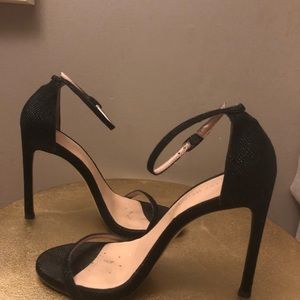 Black Stuart weitzman sandals